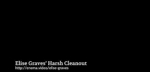  Elise Graves Harsh Enema Cleanout